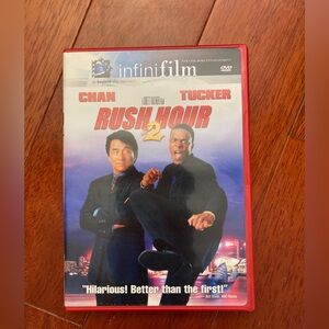 Rush Hour 2 DVD with Red Case